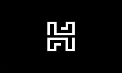 Fototapeta premium H logo vector