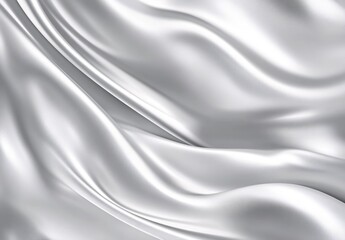 Obraz premium Shinny white Satin material background