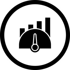 Benchmark Vector Icon Design