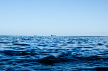 Obraz premium boat on the sea