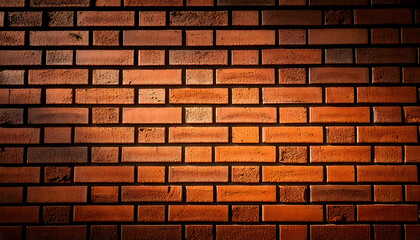 Obraz premium レンガの壁 - 温かみのあるクラシックなテクスチャ背景 生成AI