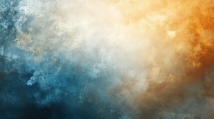 Obraz premium Abstract background with textured surface featuring blue and orange gradients creating a dynamic effect