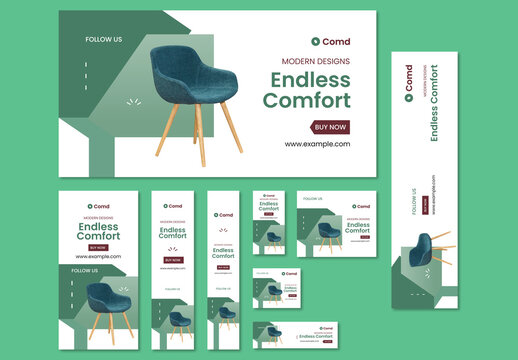 Furniture Web Banner Design