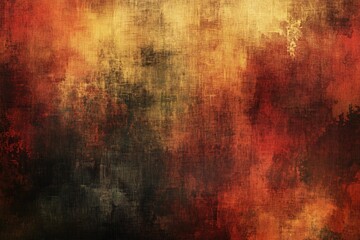 Fototapeta premium Abstract Autumnal Texture Background Warm Hues Grunge Style Design Element