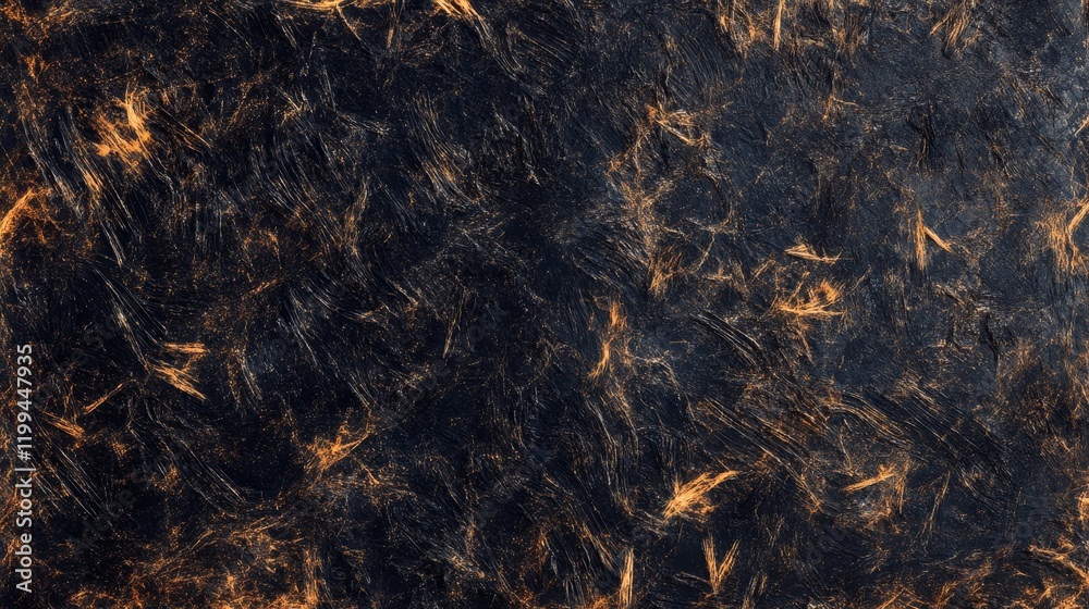 Poster intricate dark background with golden accents. perfect for design projects.