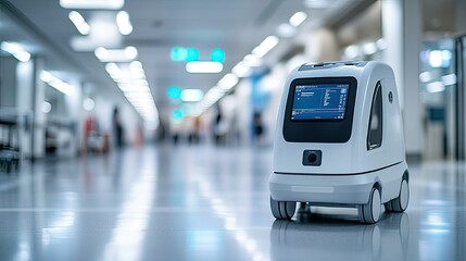 Autonomous Medical Delivery Robot in Hospital Corridor