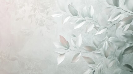 Elegant Nature-Inspired Abstract Wallpaper