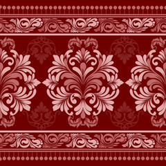 damask pattern with a classic floral design.African embroidery patterns, paisley, boho, floral ikat, ethnic floral designs, ikat sari, ikat patterns and ethnic patterns.	