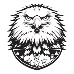 coat of arms with eagle and shield