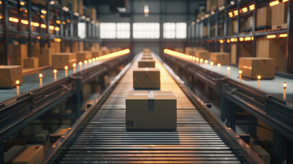 Obraz premium train station at night