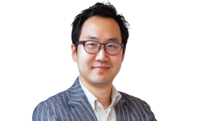 Classic striped carton box of popcorn, bursting with fluffy kernels, isolated on white background