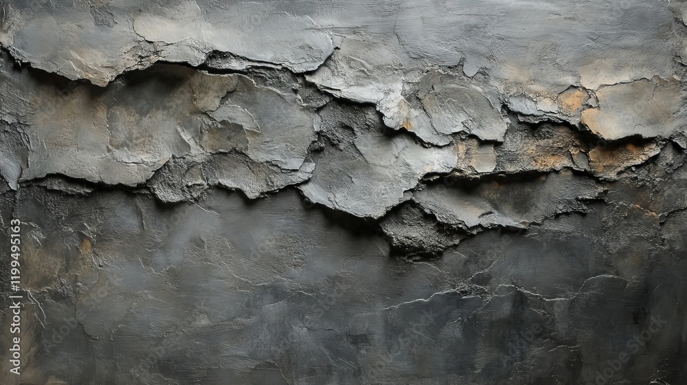Poster close up of a rough, textured stone surface. ideal for backgrounds or design elements.