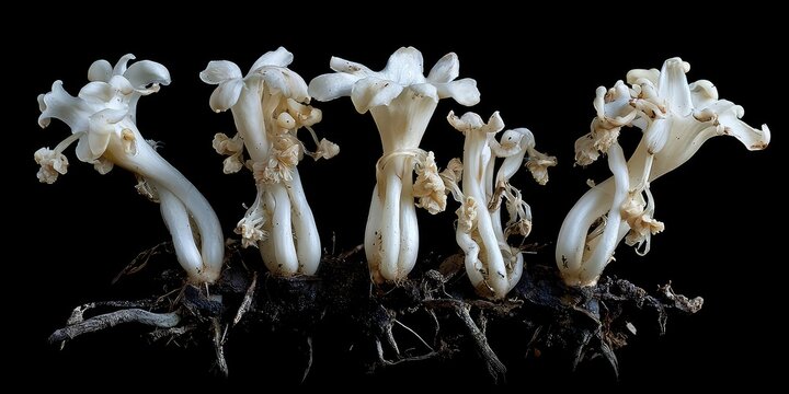 Ghost Plant (Monotropa uniflora)