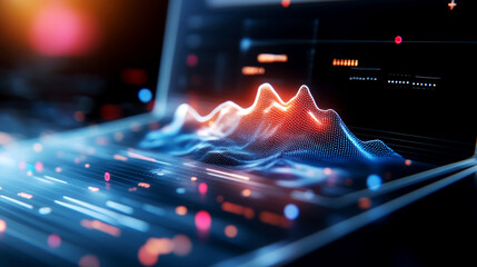 Global trade analysis visualizing data trends in financial markets urban environment digital content high-tech viewpoint