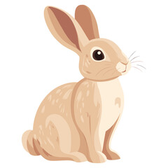 Obraz premium Illustration of rabbit animal bunny art vector