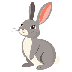 Fototapeta premium Illustration of rabbit animal bunny art vector