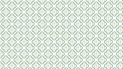 seamless pattern with cotton buds flowers for background or wallpaper