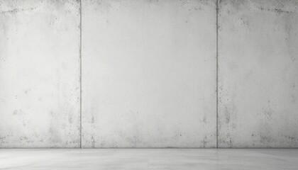 Minimalistic Concrete Wall with Visible Imperfections and Light-Colored Floor
