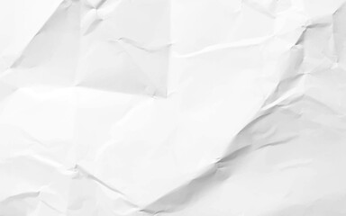 White color tone crumpled paper for background. Paper White Crumpled Background Old Vintage Letter Grey Wrinkle Sheet Dirty Crease Page Design