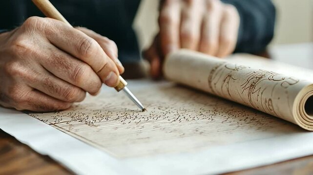 Restoring Centuries Old Manuscript with Delicate Tools