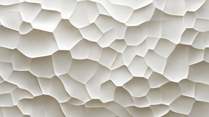 Abstract white textured background. Cracked, relief, 3D surface.
