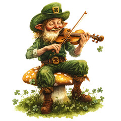 Fototapeta premium St. Patrick's Day Vector Clipart Illustration