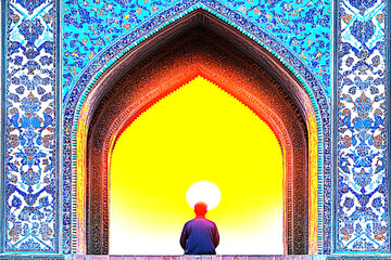 radiant passage archway