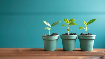 Obraz premium Concept of business growth, profit, development, and success. plants with Growing money, finance and investment.