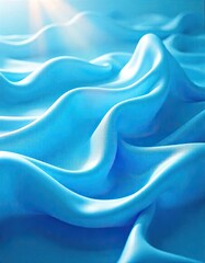 Fototapeta premium blue satin background