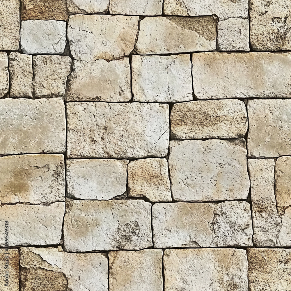 Aufkleber rustic stone wall texture for architectural backgrounds and design projects