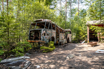 Autofriedhof Kyrk&ouml; Mosse