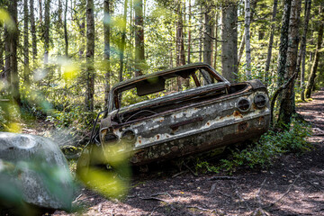 Autofriedhof Kyrk&ouml; Mosse