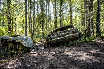 Autofriedhof Kyrk&ouml; Mosse