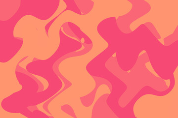 Pink orange abstract background. Illustration for banner, poster, card