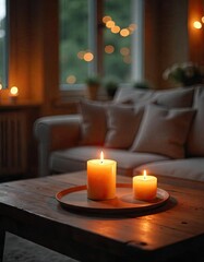 christmas table setting