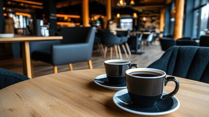 Sophisticated lounge area featuring cozy furniture and minimalist design elements, perfect for relaxation and social gatherings