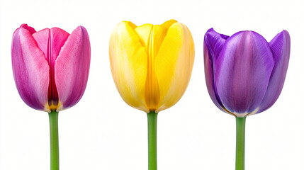 Obraz premium Isolated tulip plant