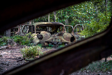 Autofriedhof Kyrk&ouml; Mosse