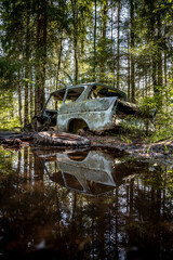 Autofriedhof Kyrk&ouml; Mosse