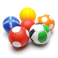 soccer ball with flag