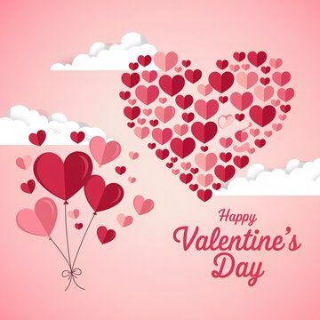 Elegant Valentine's Day Celebration Art