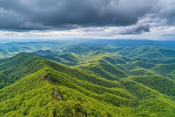 Obraz premium Mountain Climbing copy-space, conquering challenging slopes, epitomizing the thrill of mountaineering, sport, and adventure. Beautiful simple AI generated image