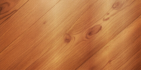 Naklejka premium Exquisite High Gloss Brown Wood Paneling with Reflective Surfaces, Rich Natural Textures, and a Deep, Warm Hue That Provides a Vintage Feel and Classic Retro Charm