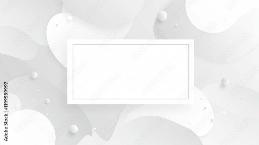 Fototapete a vector background in white abstraction, offering a vacant space suitable for text