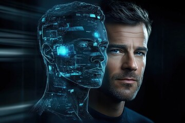 Exploring one's digital self in a modern context.