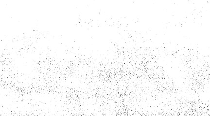 Dark design background surface. Gray printing element. Abstract texture with grain and stain. Splashes of paint, 