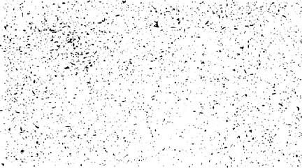 Dark design background surface. Gray printing element. Abstract texture with grain and stain. Splashes of paint, 