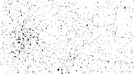 Dark design background surface. Gray printing element. Abstract texture with grain and stain. Splashes of paint, 