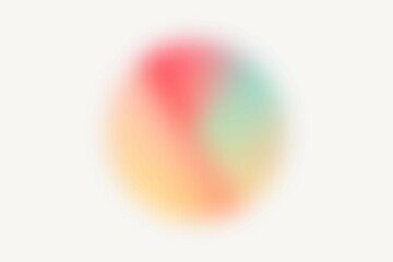 Gradient circle background, blurry design