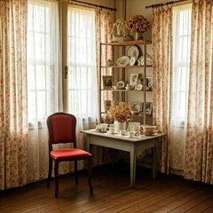 Serene Vintage Space